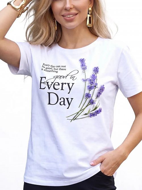 картинка Футболка женская 302 от магазина Одежда+